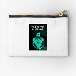No I'm not a Human's robot must prove it is not a human No I'm Not A Human Zipper Pouches