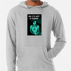 No I'm not a Human's robot must prove it is not a human No I'm Not A Human Hoodies