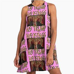NO KINGS - Limited Edition Prints 5 A-Line Dress