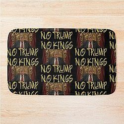 No Trump. Limited Edition No Kings Prints 4 Bath Mat