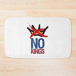 No Kings in America Bath Mat