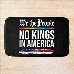 No Kings Day Bath Mat 2025