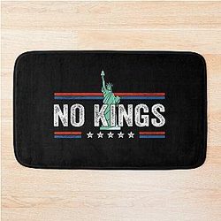 No Kings Day Bath Mat