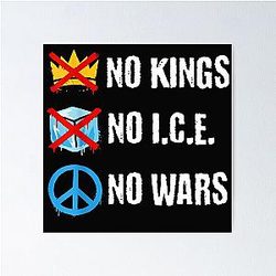 No Kings No Wars Poster