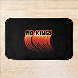No Kings Bath Mat