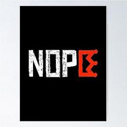 No King's Protest Sign Horizontal Poster