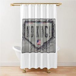 Trump: No Kings! Shower Curtain