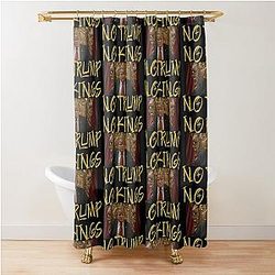 No Kings - No Trump. Limited Edition No Kings Prints 4 Shower Curtain