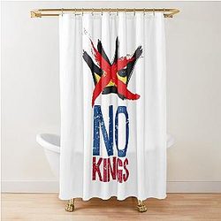 No Kings In America Shower Curtain