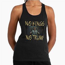 No Kings - Limited Edition No Kings Prints 14 Racerback Tank Top