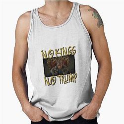 No Kings - No Trump. Limited Edition No Kings Prints 8 Tank Top