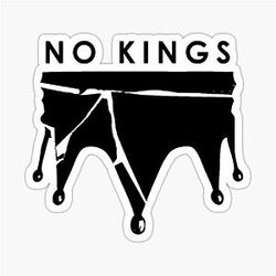 No Kings Sticker