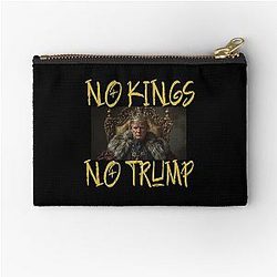 No Kings - Limited Edition Prints 10 Zipper Pouch