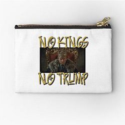 Limited Edition NO KINGS Prints 8 Zipper Pouch