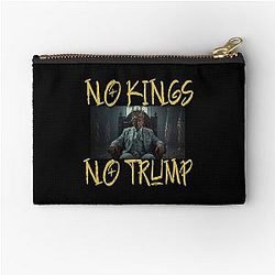 No Kings Limited Edition Prints 13 Zipper Pouch