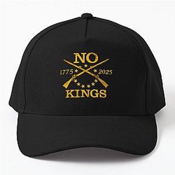 Lexington Concord No Kings Historical Baseball Cap