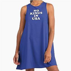 No Kings In America 3 A-Line Dress