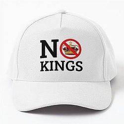 No Kings in America Baseball Cap