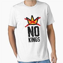 No Kings in America Indivisible Protest Classic Essential T-Shirt
