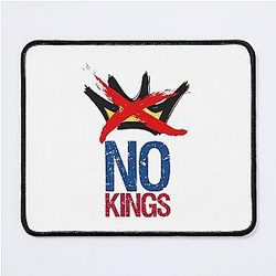 NO Kings in America Mouse Pad