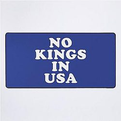 No Kings in America 3 Desk Mat