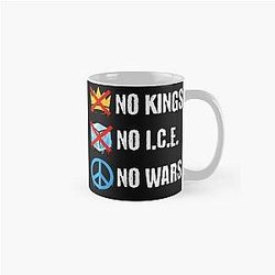 No Kings No Wars Classic Mug