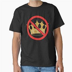 No Kings Day Protest Shirt - Anti-Tyranny Pro-Democracy Tee Classic T-Shirt