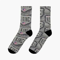 Trump: NO KINGS Socks