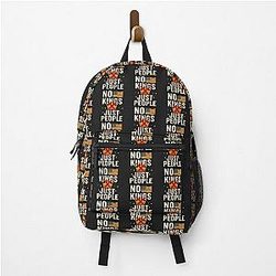 Anti Trump Slogan, No Kings Protest, No Kings in America Backpack