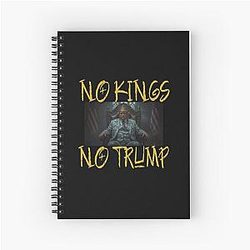 NO KINGS Limited Edition Prints 11 Spiral Notebook