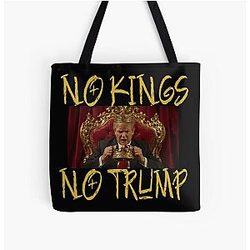 NO KINGS - NO TRUMP. Limited Edition NO KINGS Print, All Over Print Tote Bag