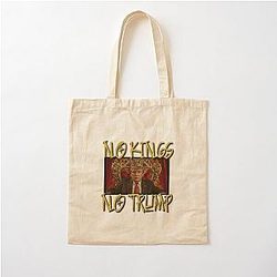 NO KINGS No Trump. Limited Edition NO KINGS Prints Cotton Tote Bag