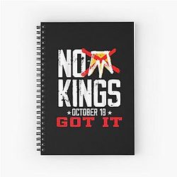 No King's Got It Spiral Notebook