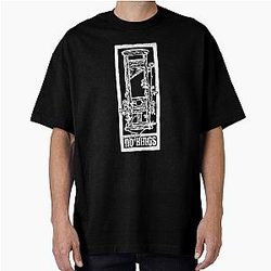No Kings Block Print Oversized T-Shirt