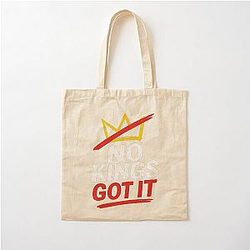 No King Cotton Tote Bag