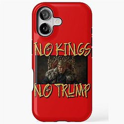 No Kings - No Trump. Limited Edition Prints for iPhone Tough Case