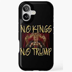 NO KINGS - NO TRUMP. Limited Edition NO KINGS iPhone Tough Case