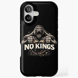 No Gorilla Ripping Crown 1776 Design iPhone Tough Case