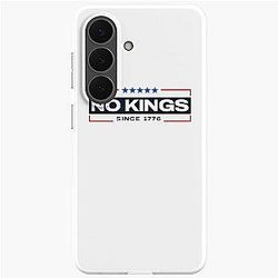 No Kings Since 1776 Simple Samsung Galaxy Soft Case