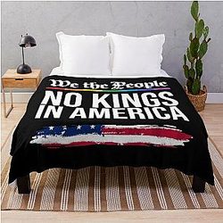 No King's Day 2025 Throw Blanket 

(I'll clean up the title)
 
No Kings Day 2025 Throw Blanket