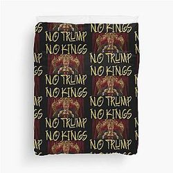 Limited Edition No Kings Prints Duvet Cover