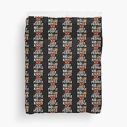 Anti Trump Slogan No Kings in America Duvet Cover