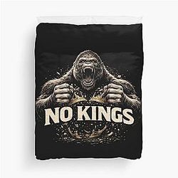 King's Gorilla Ripping Crown Duvet Cover