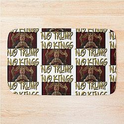 No Kings - No Trump. Limited Edition No Kings Prints 2 Bath Mat