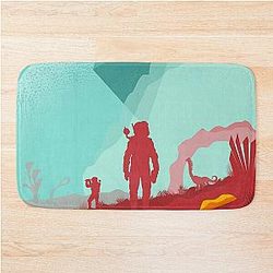 No Man's Sky Bath Mat