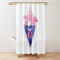 No man's sky  Shower Curtain