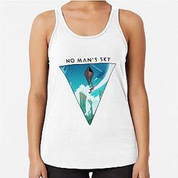 No man's sky  Racerback Tank Top