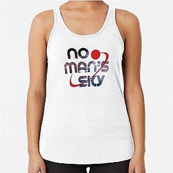 No Man's Sky  Racerback Tank Top