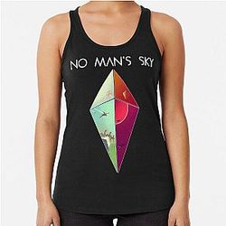 No Man's Sky Racerback Tank Top