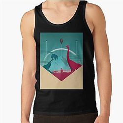 No Man's Sky - Minimalist Travel Style - Video Game Art Tank Top